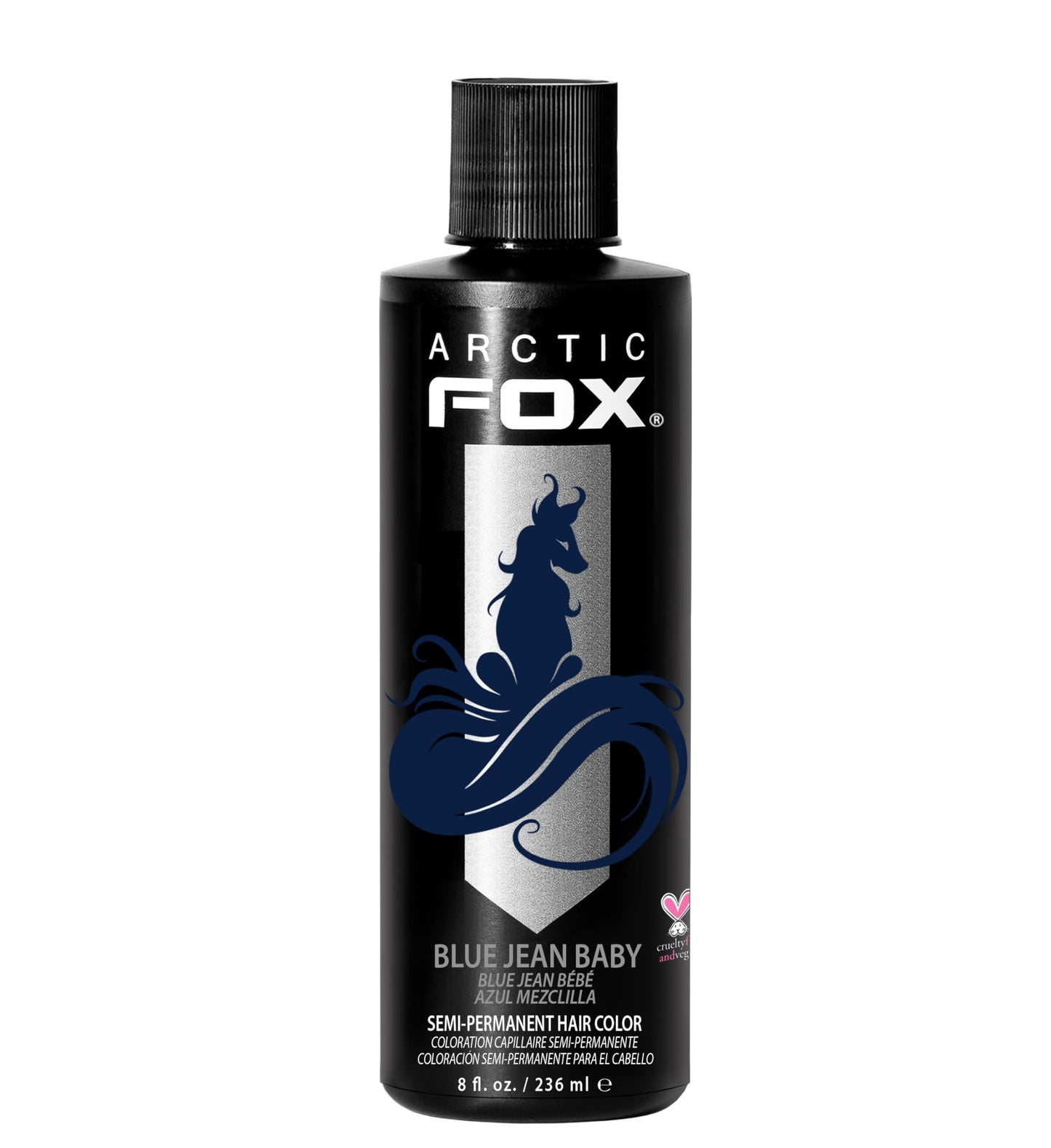 ARCTIC FOX Semi-Permanent Hair Dye - Sunset Orange, Vegan - 2 x 8 oz