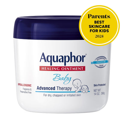 Aquaphor Baby Healing Ointment for Diaper Rash and More, 7 OZ
