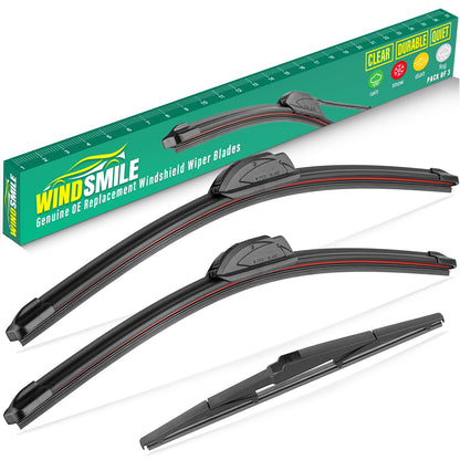 WINDSMILE Windshield Wiper Blade Replacement for Hyundai Palisade 2020-2025