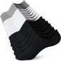 wernies No Show Socks Women Low Cut Ankle Socks Non Slip 4/8 Pairs