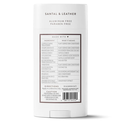 Native Aluminum Free Deodorant, Ocean & Timber, Large Size Stick, 72 Hour Odor Control, for Women & Men, Contains Naturally Derived Ingredients, 3.1 oz