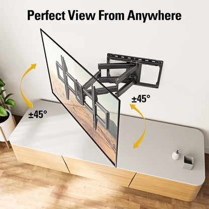 Mounting Dream Full Motion TV Wall Mount for 32-70 Inch TVs up to 99lbs