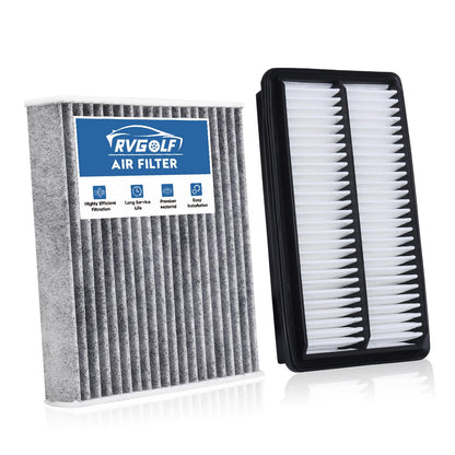 Engine+Cabin Air Filter Fit for 2014-2020 Rogue, 2017-2022 Rogue Sport