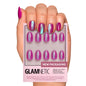 Glamnetic Press On Nails - Short Almond, Glossy Fake Nails 24 Pc Full Kit