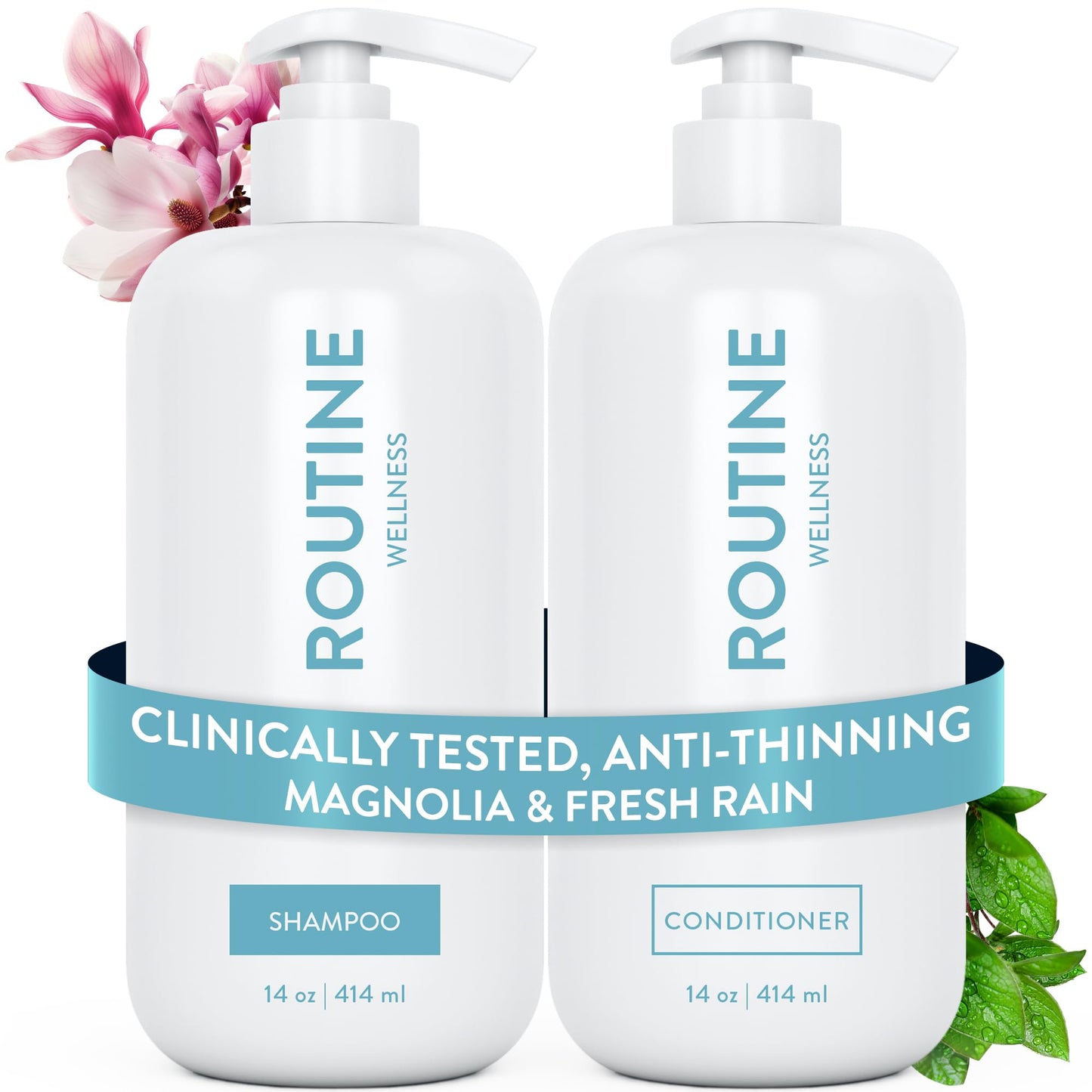 Routine Wellness Shampoo & Conditioner Set - Jasmine & Orange Blossom
