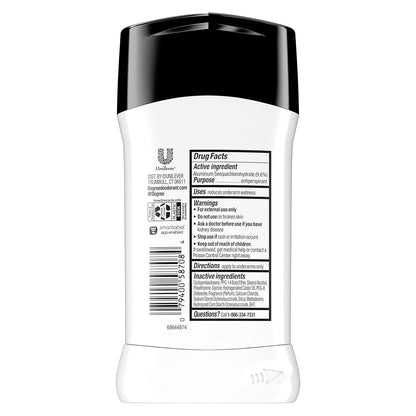Degree Men UltraClear Antiperspirant Black+White Sweat & 2 Count 2.7 oz