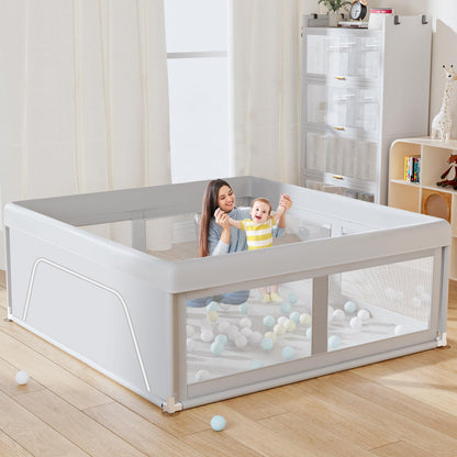 Hiaksedt Baby Playpen 50x50 Inch, Play Pens for Babies and Toddlers