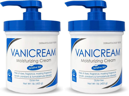 Vanicream Moisturizing Cream, Body & Face Moisturizer, 16 Oz Pump Dispenser