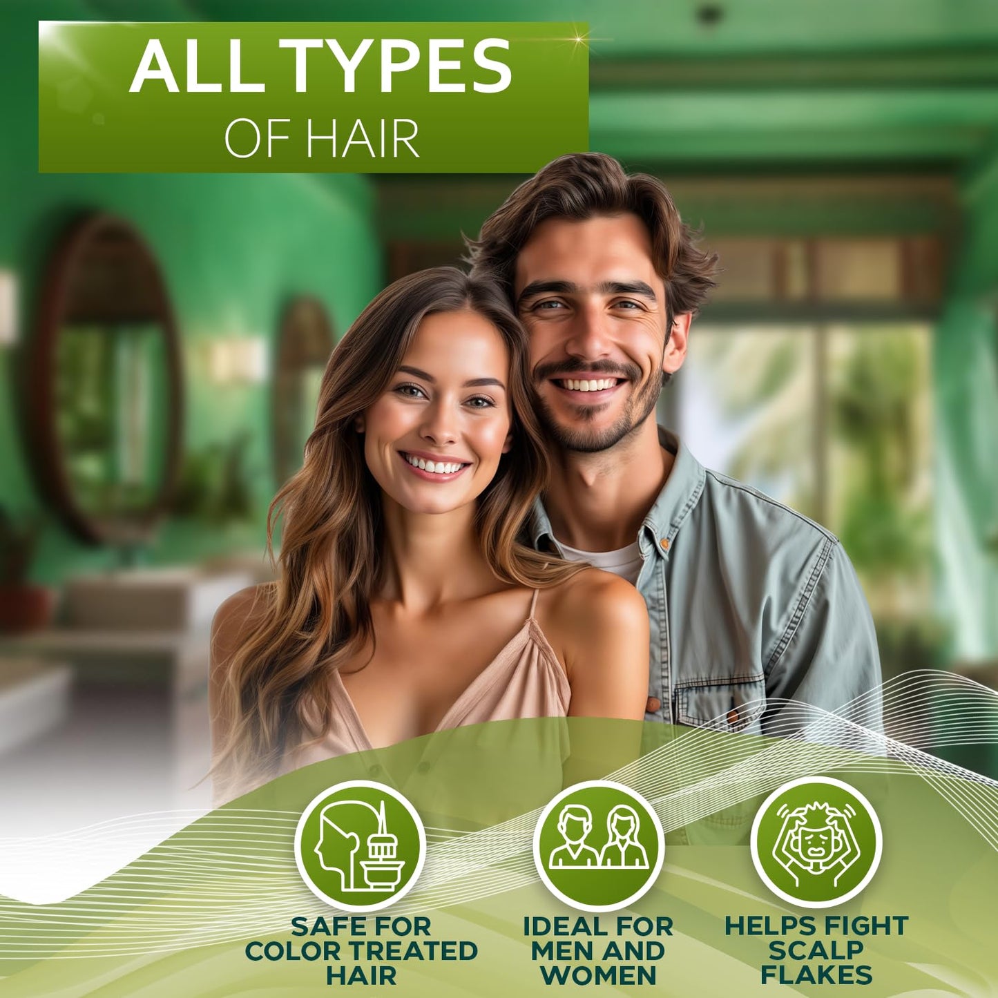 Caffeine Shampoo and Conditioner Set - Volumizing Products for Women and Men - Thickening, Volume Boosting Formula for Thinning and Fine Hair - Sulfate Free, No Parabens - Hydrating, Salon Grade