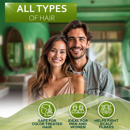 Caffeine Shampoo and Conditioner Set - Volumizing Products for Women and Men - Thickening, Volume Boosting Formula for Thinning and Fine Hair - Sulfate Free, No Parabens - Hydrating, Salon Grade