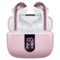 TAGRY Bluetooth Headphones True Wireless Earbuds 60H Playback LED Power Display Earphones with Wireless Charging Case IPX5 Waterproof in-Ear Ear buds with Mic for TV Smart Phone Laptop Computer Sports