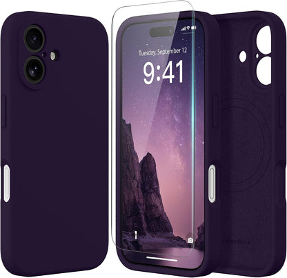 Magnetic for iPhone 17 Case Silicone Matcha