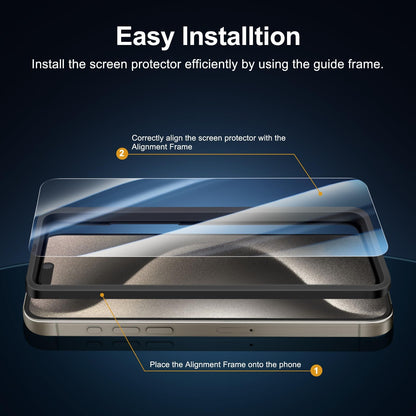 NEW'C for iPhone 17, iPhone 17 Pro, iPhone 16 Pro Screen Protector