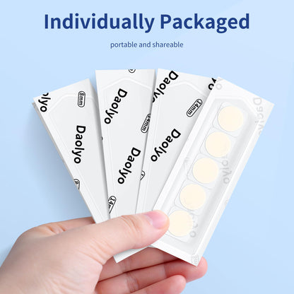 Daolyo 6 Sizes 142 Counts Large Acne Pimple Patches for Face