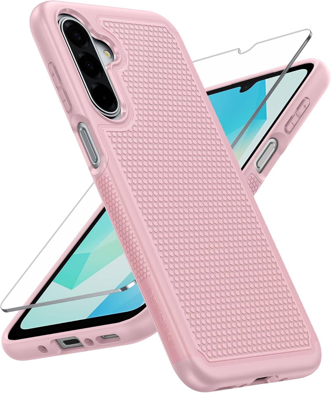 FNTCASE for Google Pixel 10 / Pixel 10 Pro Case: Soft TPU Non Slip Blue