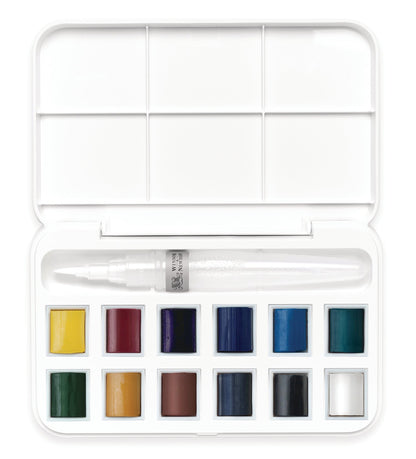 Winsor & Newton Cotman Watercolor Paint Set, Sketchers' Pocket Set