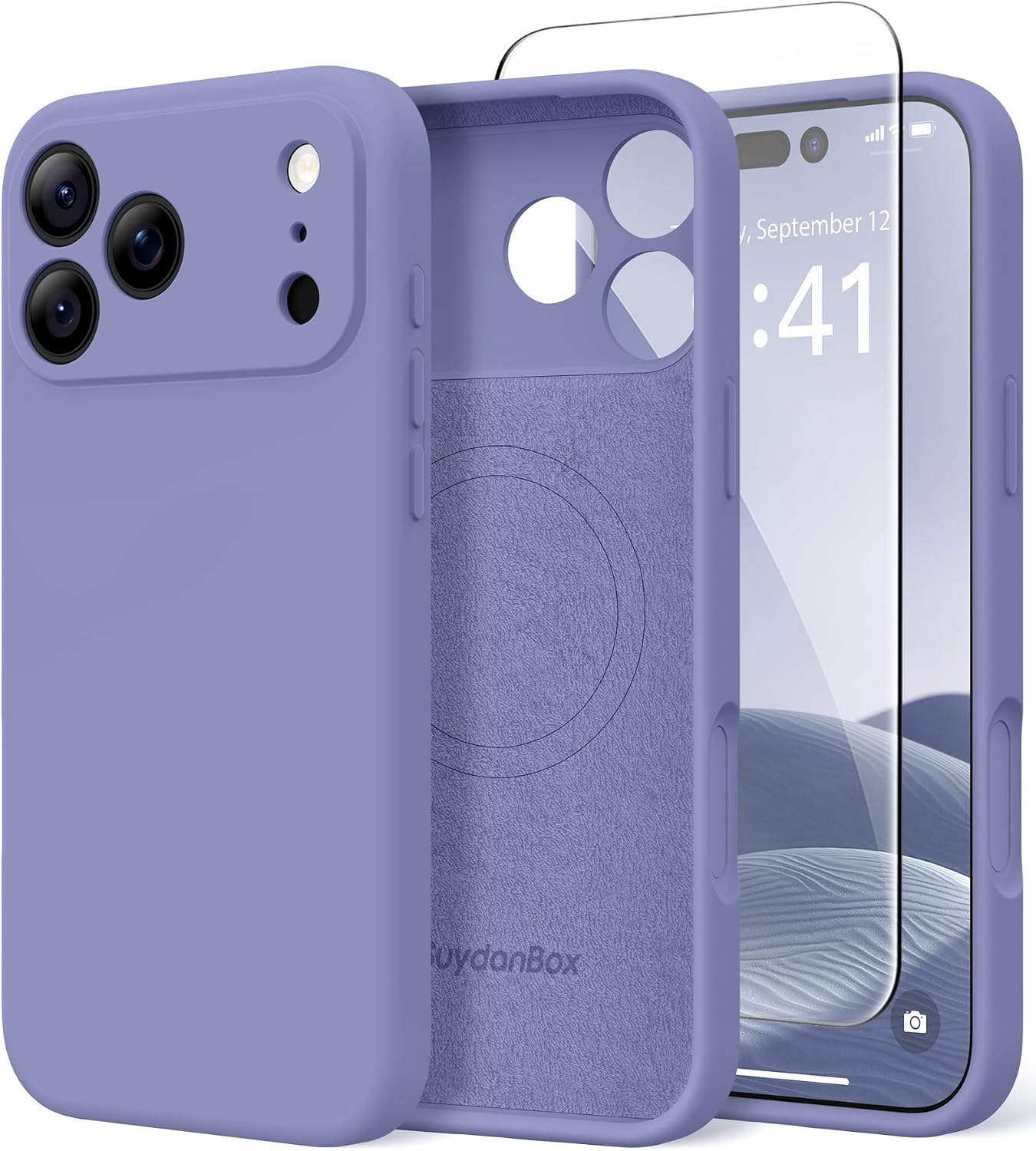 Magnetic for iPhone 17 Case Silicone Matcha