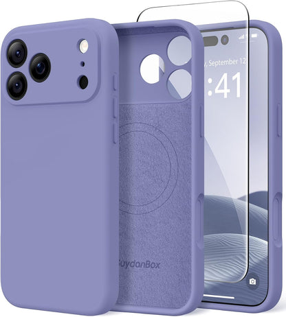 Magnetic for iPhone 17 Case Silicone Matcha