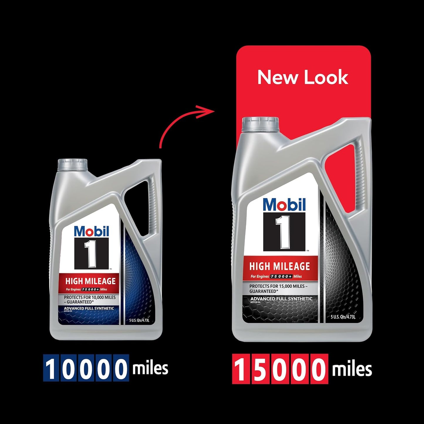 Mobil 1 European Car Formula Full Synthetic Motor Oil 0W-40, 5 Quart