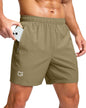 G Gradual Men's Athletic Running Shorts with 2 Zipper Pockets 7"/ 5"/ 9"