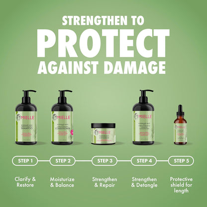 Mielle Organics Rosemary Mint Hair Oil with Biotin, 2 oz