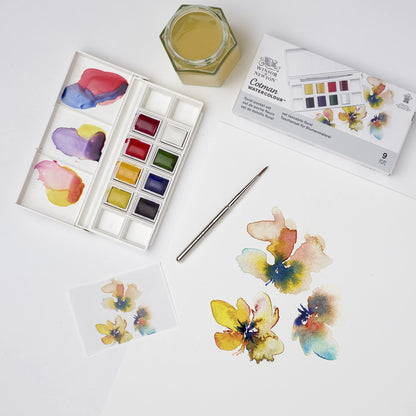 Winsor & Newton Cotman Watercolor Paint Set, Sketchers' Pocket Set