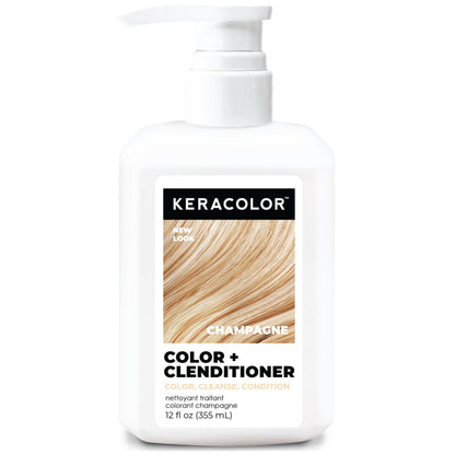 Keracolor Color + Clenditioner, Semi-Permanent Hair Color, 23 Shades