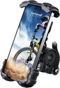 Lamicall Bike Phone Holder Motorcycle Mount - One-Hand Operation, Lockable