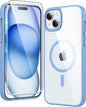 FNTCASE for iPhone 17 Pro Case Clear Magnetic with Screen Protector