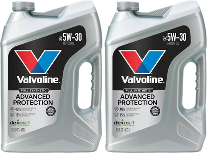 Valvoline Advanced Full Synthetic SAE 0W-20 Motor Oil 5 QT