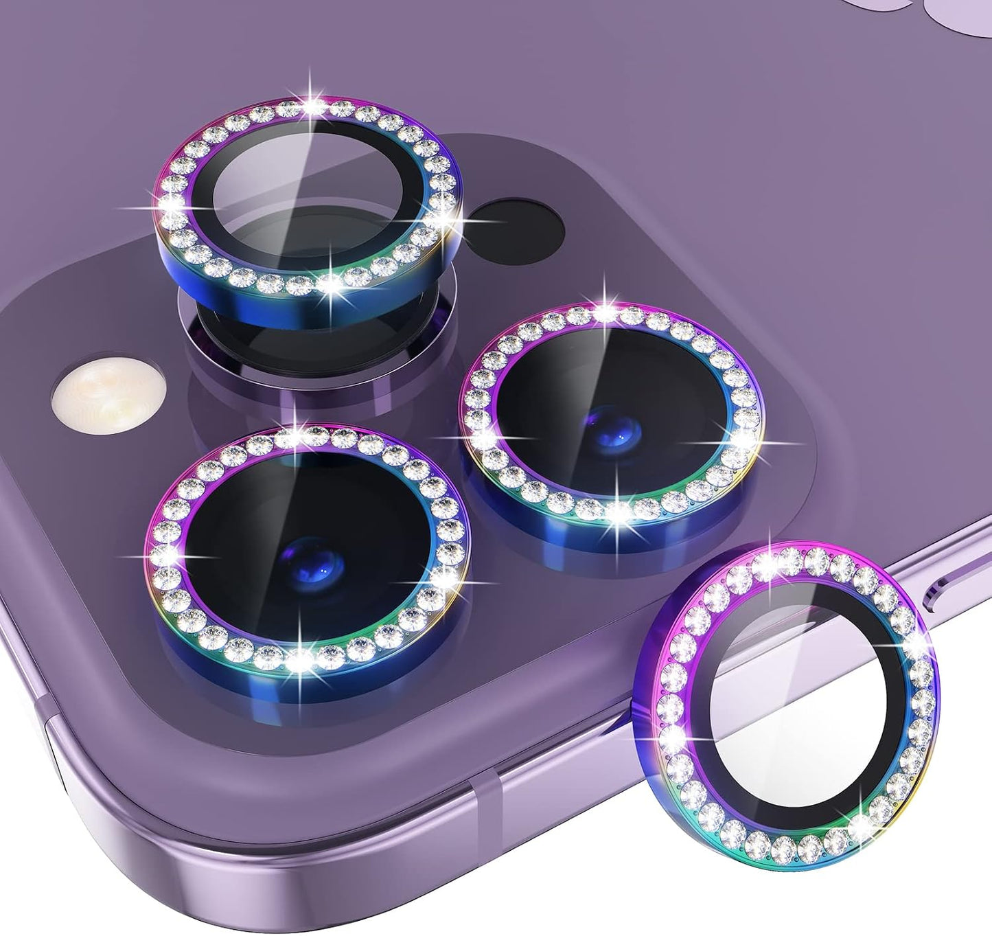 Choiche for iPhone 16 Pro/iPhone 16 Pro Max Camera Lens Protector