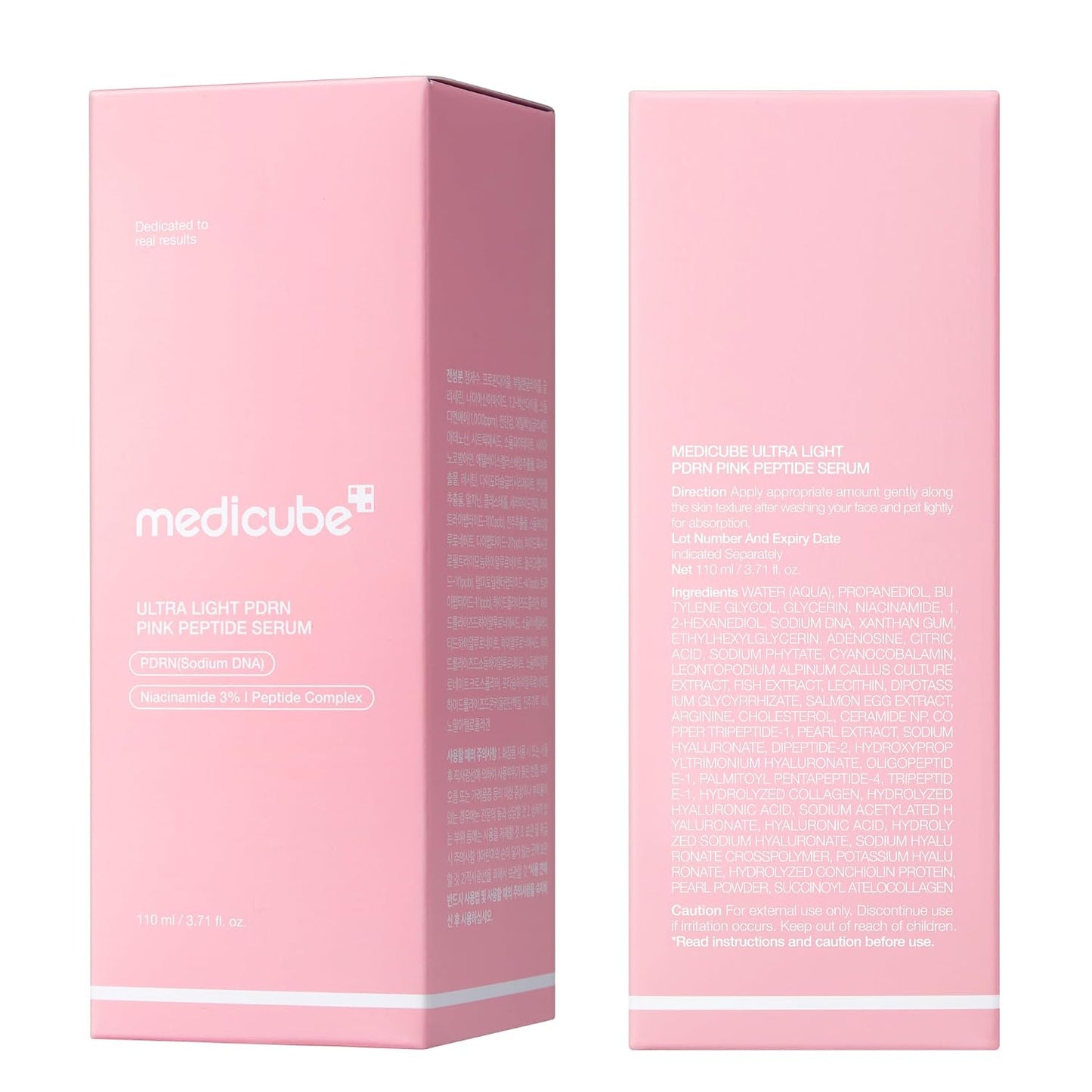 medicube PDRN Pink Peptide Serum with Salmon DNA