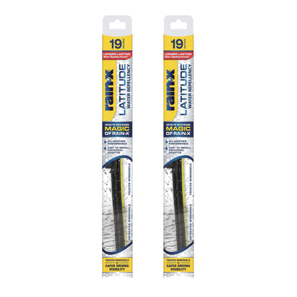 Rain-X 810348 Repellency Water Repellent Wiper Blades, 26" & 16" Windshield Wipers, All Weather Streak-Free for Enhanced Visibility w/Water Repellency Formula [Amazon Exclusive]