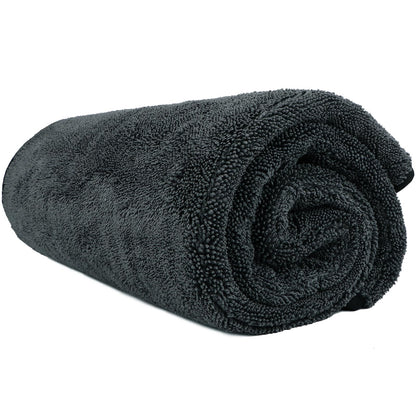 HOMEXCEL Microfiber Cleaning Cloth 12 Pack, 12.5 x 12.5 inch Microfiber Towels for Cars, Ultra Absorbent Washing Cloth, Lint Free Streak Free Cleaning Rags for Car, Kitchen, and Window (Grey)