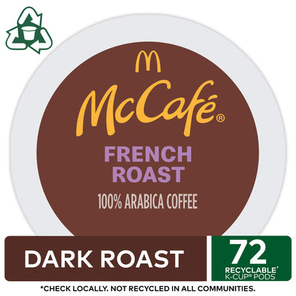 McCafe Premium Roast Coffee, Single Serve Keurig K-Cup Pods, Medium Roast, 84 Count