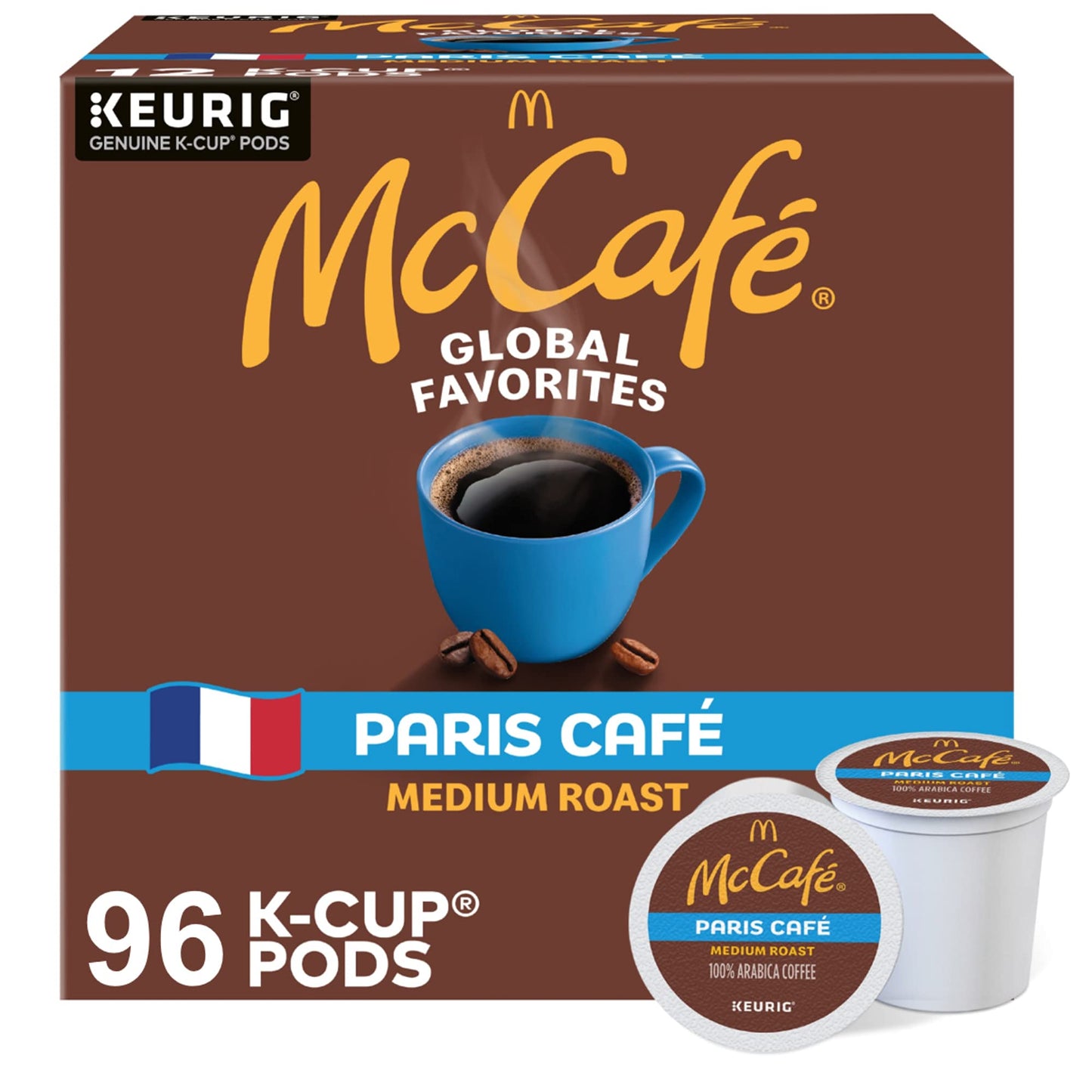 McCafe Premium Roast Coffee, Single Serve Keurig K-Cup Pods, Medium Roast, 84 Count