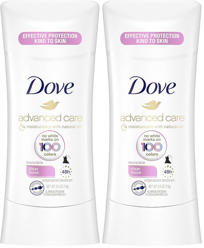Dove Advanced Care Antiperspirant Stick Cool Essentials 2.6 oz 2PK