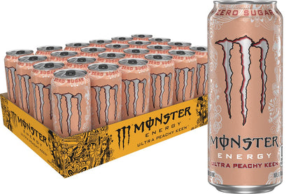 Monster Energy Zero Ultra, Sugar Free Energy Drink, 16 Ounce