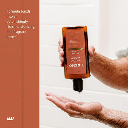Cremo Body Wash for Men, Cypress Santal, 16 Fl Oz