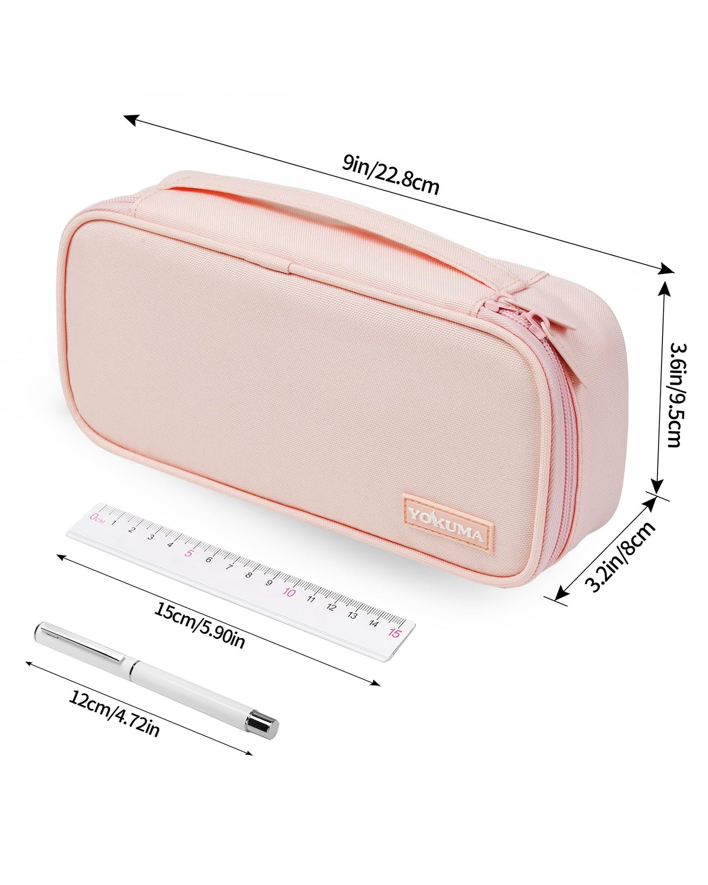 YOKUMA Pencil Case Big Capacity Pencil Pouch Bag Box for Girls Boys Gift