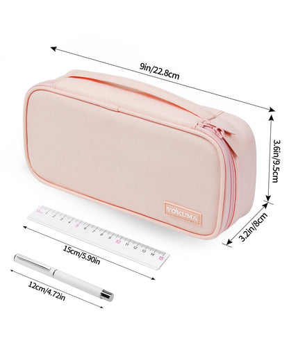 YOKUMA Pencil Case Big Capacity Pencil Pouch Bag Box for Girls Boys Gift