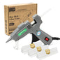 SHJADE Hot Glue Gun with 30 Glue Sticks, 20W Mini Hot Melt Gun Kit(White)