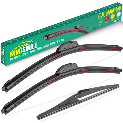 WINDSMILE Windshield Wiper Blade Replacement for Hyundai Palisade 2020-2025