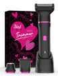 Risina 2-in-1 Bikini Trimmer for Women, Women's Electric Razor, Face Shaver