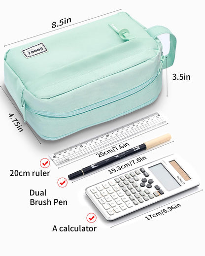 Sooez Original High Capacity Pencil Case, Big Pencil Bag Pouch Organizer