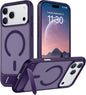 Magnetic Compatible with iPhone 14 Pro Max Case, [Built-in Invisible Kickstand][Compatible with MagSafe] [Military Grade Shockproof] Slim Translucent Matte Phone Case for iPhone 14 Pro Max 6.7"
