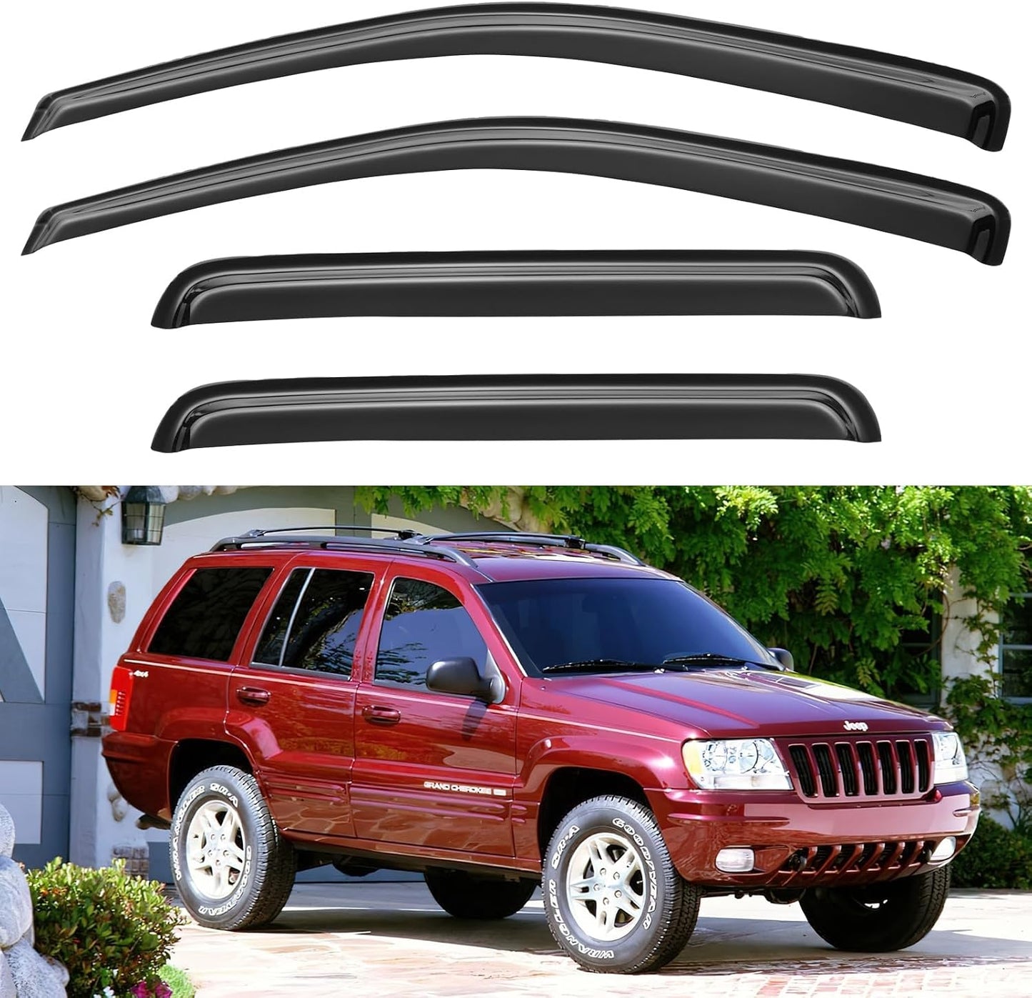 Window Visors Rain Guards for 2020-2025 Nissan Sentra
