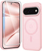 FNTCASE for iPhone 17 Pro Case Clear Magnetic with Screen Protector