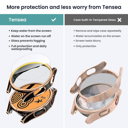 Tensea 5+5PCS for Samsung Galaxy Watch Ultra 47mm Screen Protector Case