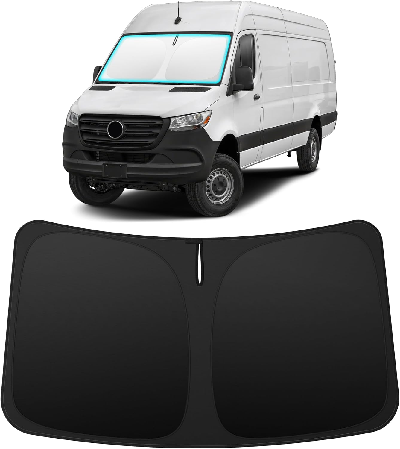 INSAUTO Custom Fit Windshield Sun Shade for Nissan Frontier 2005-2021